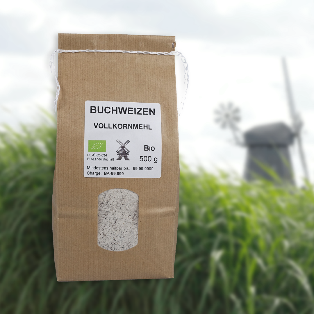 Buchweizenvollkornmehl Bio