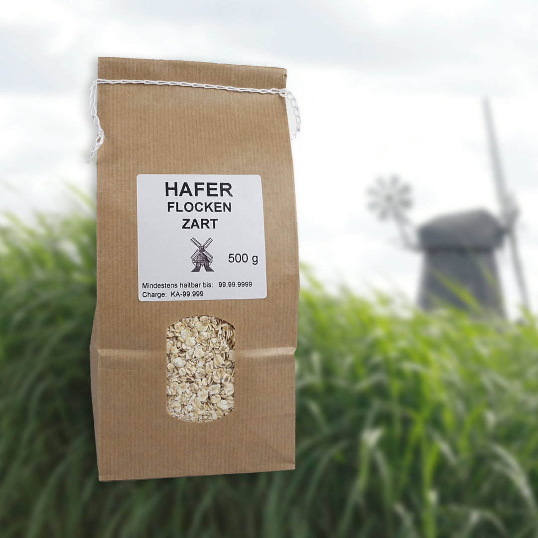 Haferflocken zart