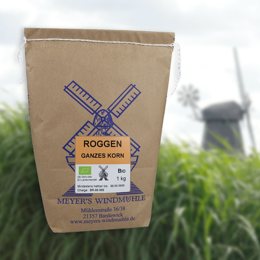 Roggen ganzes Korn Bio
